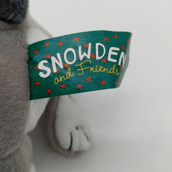 Snowden-Friends Raccoon Stuffed Christmas Plush 1998 Original Tags - Picture 8 of 10